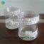 candle glass Flameless Candle Gold Mercury Glass Pillar Cylinder 8 inch