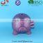BSCI Audit Factory Popular Sale Child Cherish Large Ceramic Piggy Bank Toy Bank Light Purple