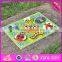 2016 new design educational insects toy wooden learning shapes for kids W14D019