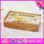 2016 New and popular children wooden mini domino toy WJ277619