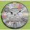 MDF wall clock