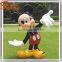 Hand carved large garden artificial Mario statue