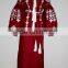 Boho Clothing Ukrainian Vyshyvanka Embroidery Designs Linen Dresses With Tassel Long Sleeve Maxi dresses HSD5766