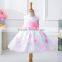 Latest design boutique girl clothing baby girl wedding dress children frocks designs wedding dress