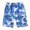 2015 Summer Fashion custom polyster and cotton printed mens beach shorts
