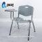 LS-4024AB new model cheap stackable plastic chair with writing pad modern tablet training school office chair for sale