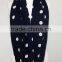 White on Navy Blue Polka Infinity scarf, Circle scarf, Loop scarf, scarves, spring - fall - winter fashion
