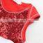 Girls Party Dresses Red Baby Kids Halloween Chiffon Princess Dress With Bow Children Hot Seller GD30828-7