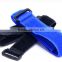 Adjustable hook and loop belt straps wtih Plastic buckle