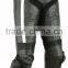 MENS CE ARMOURED QUALITY BLACK LEATHER MOTORBIKE PANT / MOTORCYCLE TROUSERS