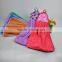 Wholesale Cute Cartoon hanging Microfiber dishcloths kitchen hand towels with ties