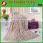 2017 wholesale pv plush throw, faux fur throw, chinese blanket