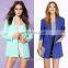 Latest Design Shoulder Pads Included Oversize Fit Blazer for Women