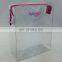 PVC clear toilet bag with zipper
