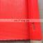 18'' x 18'' Dark Red Hand Held Warning Flag with Wood Stick