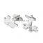 Novelty Silver Jigsaw Shirt Cufflinks