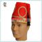 Cheap Novelty Fancy Dress Party Costume Red Felt Fez Hats HPC-0281