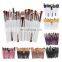 20pcs Eye Makeup Brushes Set Eyeshadow Blending Brush Powder Foundation Eyeshadading Eyebrow Lip Eyeliner Brush Cosmetic Tool