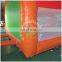 orange soccer gate for sale, factory price inflatable soccer gate