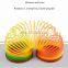 Figet spinner rainbow spring slinky for relax educational toy Figet spinner