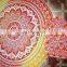 Indian Hippie Ombre Table Cover Round Cotton Table Cloth Beach Yoga Mat Mandala Tapestry