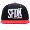 3D Embroidery Plain Snapback Хип-Хоп Кап