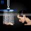 New 6inch blue ABS Rain Overhead Shower Head