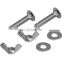 Factory price stainless steel 304 316 316L hex bolts and nuts