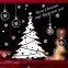Christmas tree decoration glass windows Wall Sticker Wall Decals festival Home decoration happy New Year Stickers wallpaper