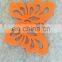 Customized laser cutting 1mm 2mm 3mm 4mm various shape felt cutouts