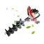 2 stroke engine earth auger electric ground drill earth drill mechin