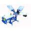 High Precision Three Color One Station Silk Screen Printing Machine Ribbon Screen  Printing Machine With Dryer