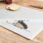 Low price 400x300mm clear tempered glass cutting boards  for kitchen glass art