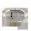 Copper Frame Mirror Jewelry Tray with Handles