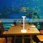2020 Newest LED Hotel Decorative Book Reading Table Light Modern Design Cordless Restaurant Lamp With Rechargeable Battery