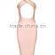 New fashion women 2016 sexy hollow out bangage dress very hot selling