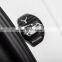 Carest Car Door Lock Buckle Cover For Tesla Model Y Accessories Door Lock Carbon Fiber Metal 2020 Sticker Automobile decoration