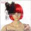 cheap novelty wholesale decorative hair clip mini hard top hats