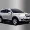 Chrome door visor side window deflector shade sun rain shield silver strips guard for Chevrolet Captiva