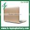 Luxury Gold color hard metal case for Macbook Air Pro Retina 11" 12" 13" 15" Champagne Gold Rubber hard case cover for Macbook