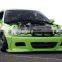 Rocket bunny style wide body kit for bm-w M3 e36/e46 in frp