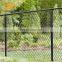 Direct factory high quality pvc coated used chain link fence glavanized wire fence
