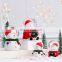 1PC Christmas Crystal Snow Ball Santa Claus Glass Ball Desktop Decoration Christmas New Year Gift Home Decoration
