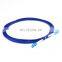 ftth lc simplex armored blue 3m systimax pulling eye waterproof fiber optic patch cord fiber optic jumper