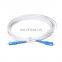 15meters SC UPC Single Mode G657A Simplex Indoor FTTH Drop Cable Fiber Optic Patch cord sc apc ftth patch cord