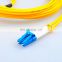 3meters 3.0mm LC UPC Duplex Single mode G652D Optical Fiber Patch cord Fiber Jumper fiber patch cord lc