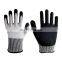 Sunnyhope Factory 13G Durable Safety Level 5 Latex Coated HPPE Cut Resistant Safety Gloves