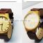 pair 100% natural Bamboo Watch New Arrival Women Wristwatches High Quality Vintage Style for couples