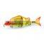 Wholesale 13cm 20.8g plastic swim baits plastic swim baits jointed swimbait lure