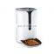 interactive electric microchip slow solar powered intelligent wifi automatic cat food wooden dog feeder